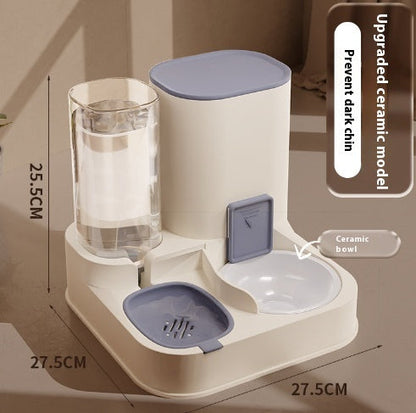 High-Capacity Household Pet Automatic Feeder