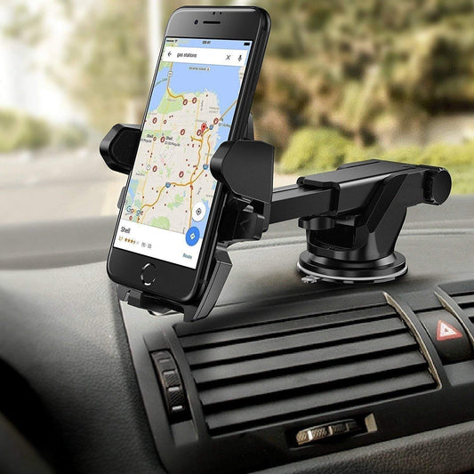 Holdezy™️ Adjustable Car Phone Holder with Suction Cup