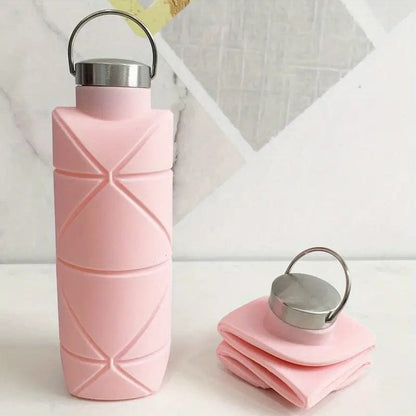 Reusable Foldable Silicone Water Bottle